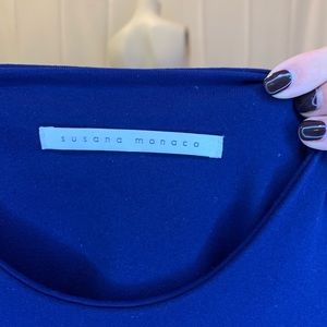 Susana Monaco Dresses - Navy blue cap sleeve fitted Susana Monaco dress Sm Susana Monaco Dresses - Navy blue cap sleeve fitted Susana Monaco dress Sm